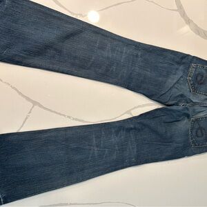 GENERRA Dark Blue Denim with Yellow Stitching